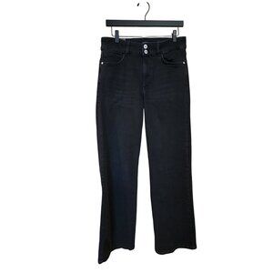 J. Jill Black Wide Leg Flare Jeans